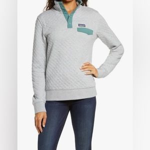 Patagonia Cotton Quilt Snap-T Pullover - Women's - medium